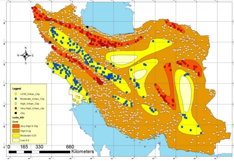 قرار گرفتن ۶۸ درصد مساحت ایران در ناحیه با خطر زلزله بالا/ ساخت ۱۰۱ برج بر روی گسل قرار گرفتن ۶۸ درصد مساحت ایران در ناحیه با خطر زلزله بالا/ ساخت ۱۰۱ برج بر روی گسل