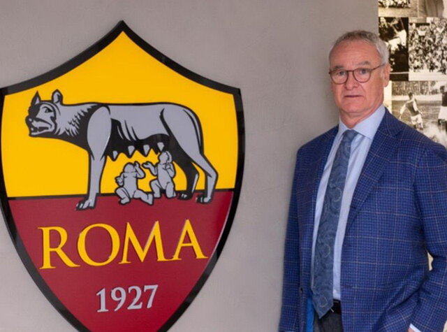 رانیری سرمربی رم شد + عکس