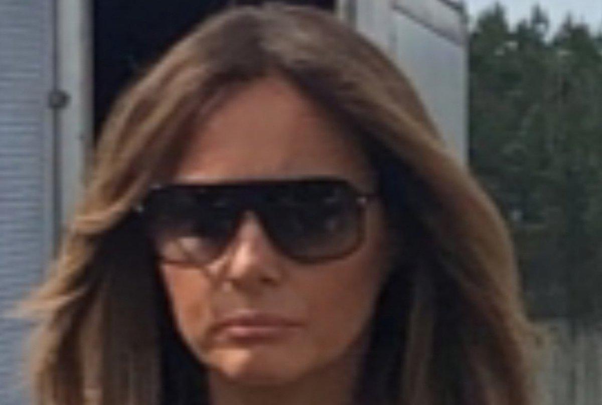 سفر ترامپ به فلوریدا با بدل ملانیا +عکس