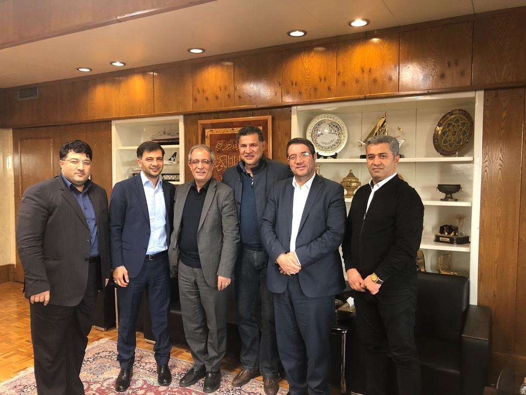 دیدار علی دایی با وزیر صنعت +عکس دیدار علی دایی با وزیر صنعت +عکس