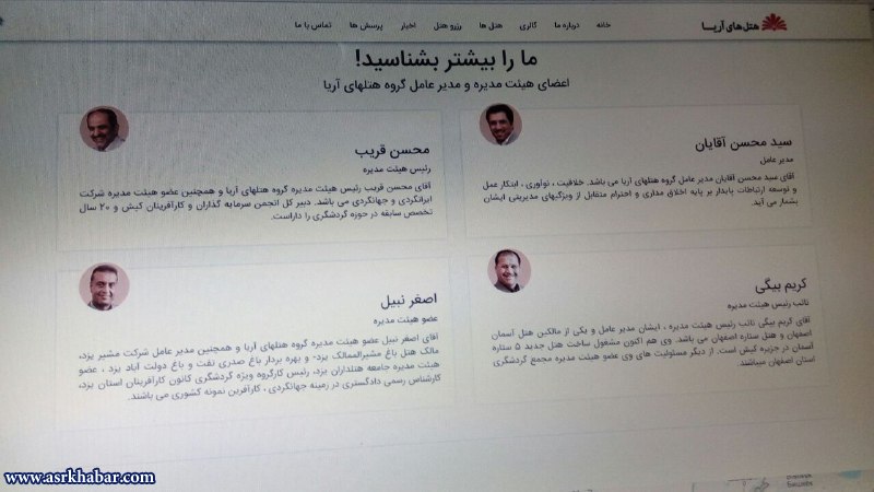 بي توجهي هتل ها به تاكيدات مسئولان ارشد كشور و بخشنامه وزارت كار(+سند)