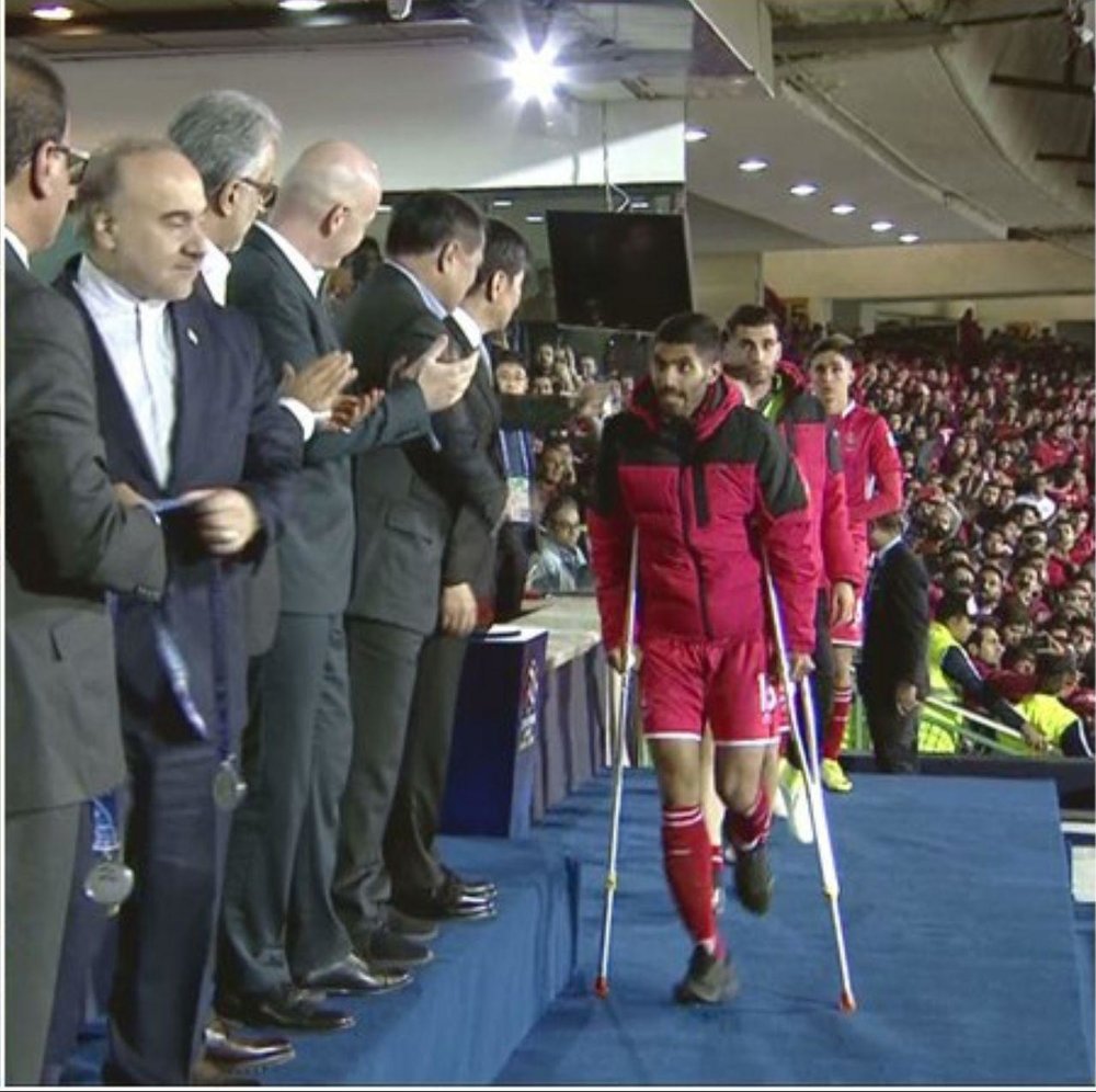 محمد انصاری رباط صلیبی پاره کرد محمد انصاری رباط صلیبی پاره کرد