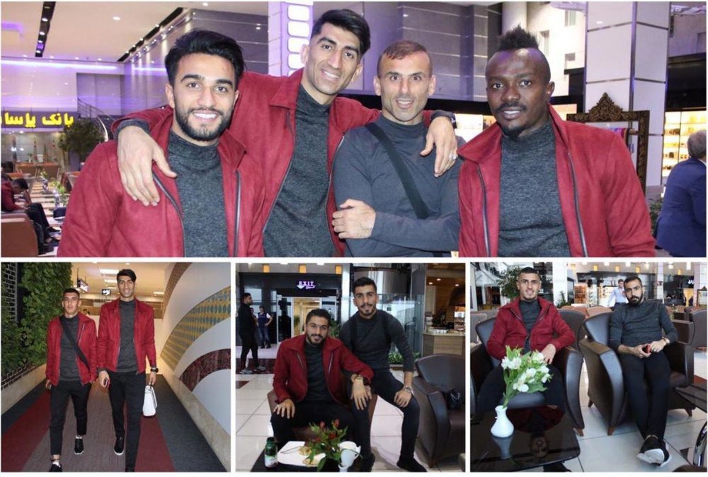 پرسپولیسیها راهی دبی شدند+عکس پرسپولیسیها راهی دبی شدند+عکس