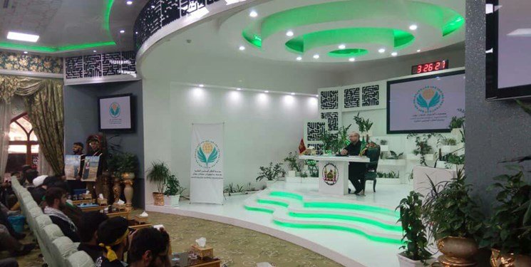 حضور قالیباف در یک همایش در کربلا