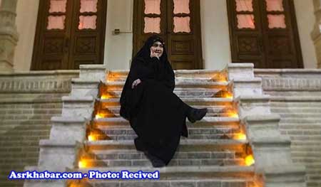 تصاویری از فاطمه دانش پژوه، همسر احمد خمینی