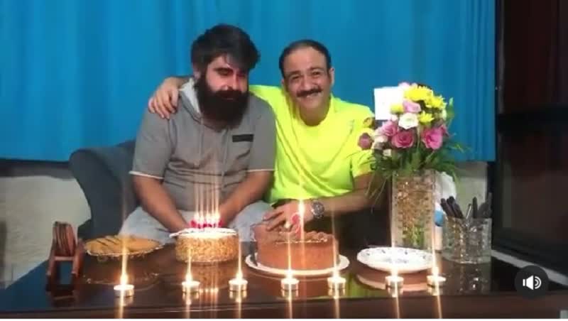 جشن تولد ۴۵ سالگی مهران غفوریان درکنار امیر نوری/عکس