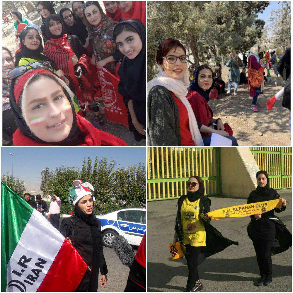 عکس/ شور فوتبالی زنان در استادیوم آزادی