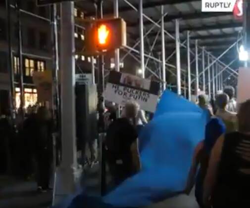 نیویورک صحنه تظاهرات علیه ترامپ شد +عکس نیویورک صحنه تظاهرات علیه ترامپ شد +عکس